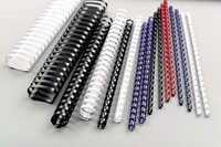 Bindrug GBC 12mm 21rings A4 blauw 100 Stuk-1