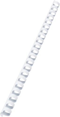 Bindrug GBC 14mm 21rings A4 wit 100 Stuk-3