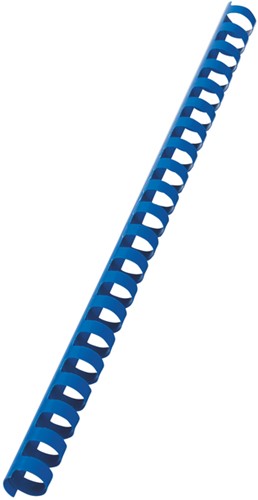 Bindrug GBC 16mm 21rings A4 blauw 100 Stuk-3