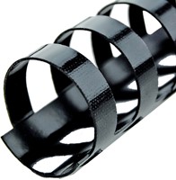 Bindrug GBC 19mm 21rings A4 zwart 100 Stuk-3