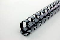 Bindrug GBC 22mm 21rings A4 zwart 100 Stuk-1