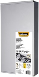 Draadrug Fellowes 10mm 34rings A4 zilver 100 Stuk