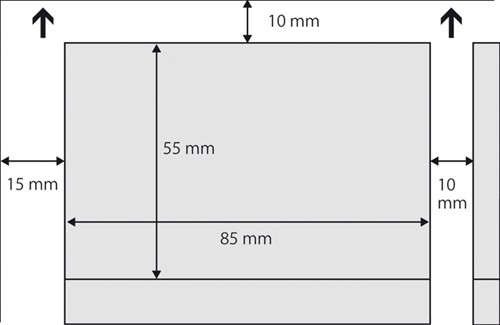 Visitekaart Sigel 85x55mm 225gr gladde zijden wit 10 Vel-3