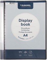 Showmap Europel Frontview A4 10 tassen antraciet 1 Stuk-2