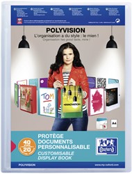 Showalbum Oxford Polyvision A4 20tas PP tr 1 Stuk