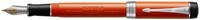 Vulpen Parker Duofold Classic 18k CT M lak rood 1 Stuk