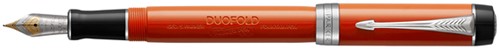 Vulpen Parker Duofold Classic 18k CT M lak rood 1 Stuk