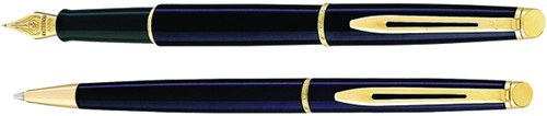 Balpen Waterman Hemisp GT M lak zwart 1 Stuk-2