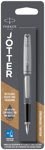 Vulpen Parker Jotter CT M roestvrij staal 1 Stuk