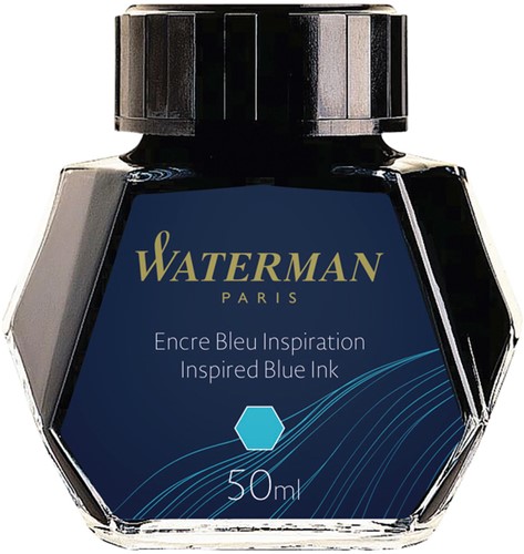 Vulpeninkt Waterman 50ml inspirerend blauw 1 Stuk