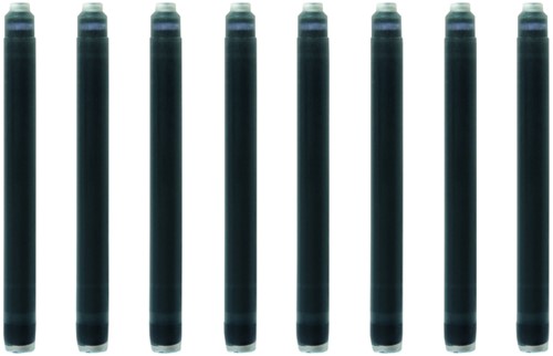 Inktpatroon Waterman nr23 lang zwart 8 Stuk-3