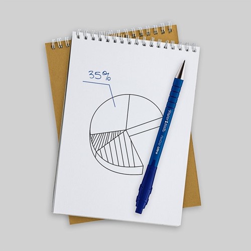 Balpen Papermate Flexgrip Ultra M zwart 1 Stuk-2