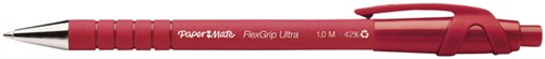Balpen Papermate Flexgrip Ultra M rood 1 Stuk