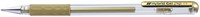 Gelschrijver Pentel K118 Grip M goud 1 Stuk
