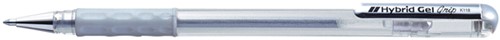 Gelschrijver Pentel K118 Grip M zilver 1 Stuk