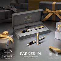 Balpen en rollerpen Parker IM GT M geborsteld mtl 2 Stuk-2