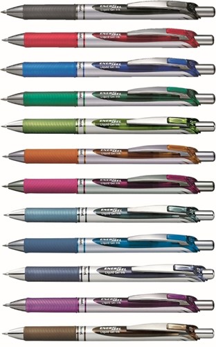 Gelschrijver Pentel BL77 Energel M oranje 1 Stuk-1