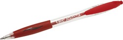 Balpen Bic Atlantis classic grip clic M rood 1 Stuk