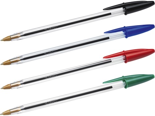 Balpen Bic Cristal M rood 1 Stuk-2