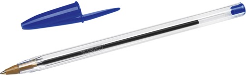 Balpen Bic Cristal M blauw 1 Stuk