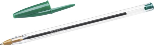 Balpen Bic Cristal M groen 1 Stuk