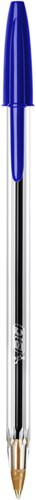 Balpen Bic Cristal M blauw 1 Stuk-2