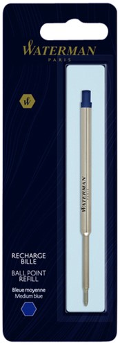 Balpenvulling Waterman M blauw 1 Stuk
