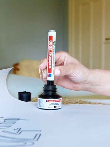 Viltstift edding 3000 rond 1.5-3mm blauw 1 Stuk-4