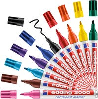 Viltstift edding 3000 rond 1.5-3mm violet 1 Stuk-1