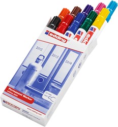 Viltstift edding 3000 rond 1.5-3mm 10x assorti 10 Stuk