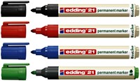 Viltstift edding 21 Eco rond 1.5-3mm rood 1 Stuk-2