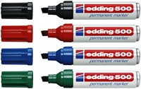 Viltstift edding 500 schuin 2-7mm groen 1 Stuk-2
