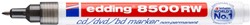 CD marker edding 8500 rond 1mm zwart 1 Stuk