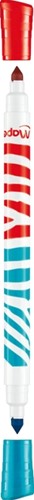 Viltstift Maped Color'Peps Duo Colors set 10st 10 Stuk-1