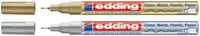 Paintmarker edding 780 oliebasis 0.8mm goud 1 Stuk-2