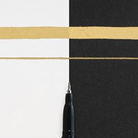 Viltstift Sakura Pentouch extra fijn goud 1 Stuk-3