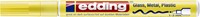 Paintmarker edding 751 oliebasis 1-2mm pastel geel 1 Stuk-2