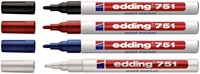 Paintmarker edding 751 oliebasis 1-2mm blauw 1 Stuk-2