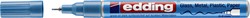Viltstift edding 780 lak rond 0.8mm mtl lichtblauw 1 Stuk