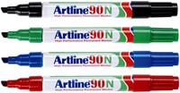 Viltstift Artline 90 schuin 2-5mm rood 1 Stuk-2