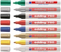Paintmarker edding 750 oliebasis 2-4mm goud 1 Stuk-3