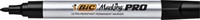 Viltstift Bic Pro rond M zwart 1 Stuk