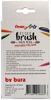 Brushpen Pentel SES15C Sign standaardkl ass 12 Stuk-1