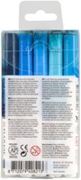 Brushpen Talens Ecoline set 5 stuks blauw 5 Stuk-1