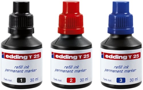 Viltstiftinkt edding T25 blauw 1 Stuk-2