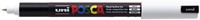 Paintmarker Uni POSCA PC1MR EF wit 1 Stuk