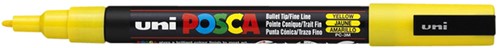Verfstift Posca PC3M F geel 1 Stuk