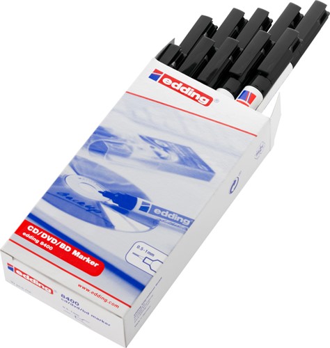 CD marker edding 8400 rond 0.5-1mm assorti 4 Stuk-2