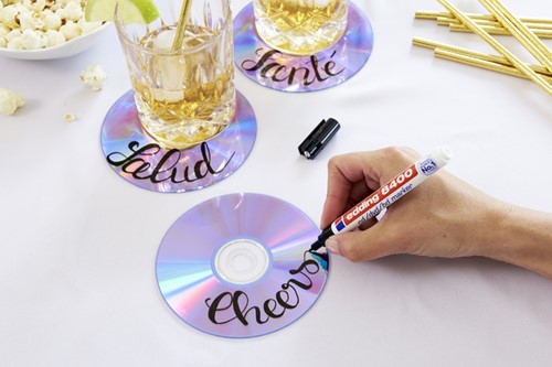 CD marker edding 8400 rond 0.5-1mm assorti 4 Stuk-5