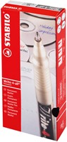 Viltstift STABILO Write-4-all 156/46 F zwart 1 Stuk